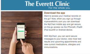 MyChart Everett Clinic